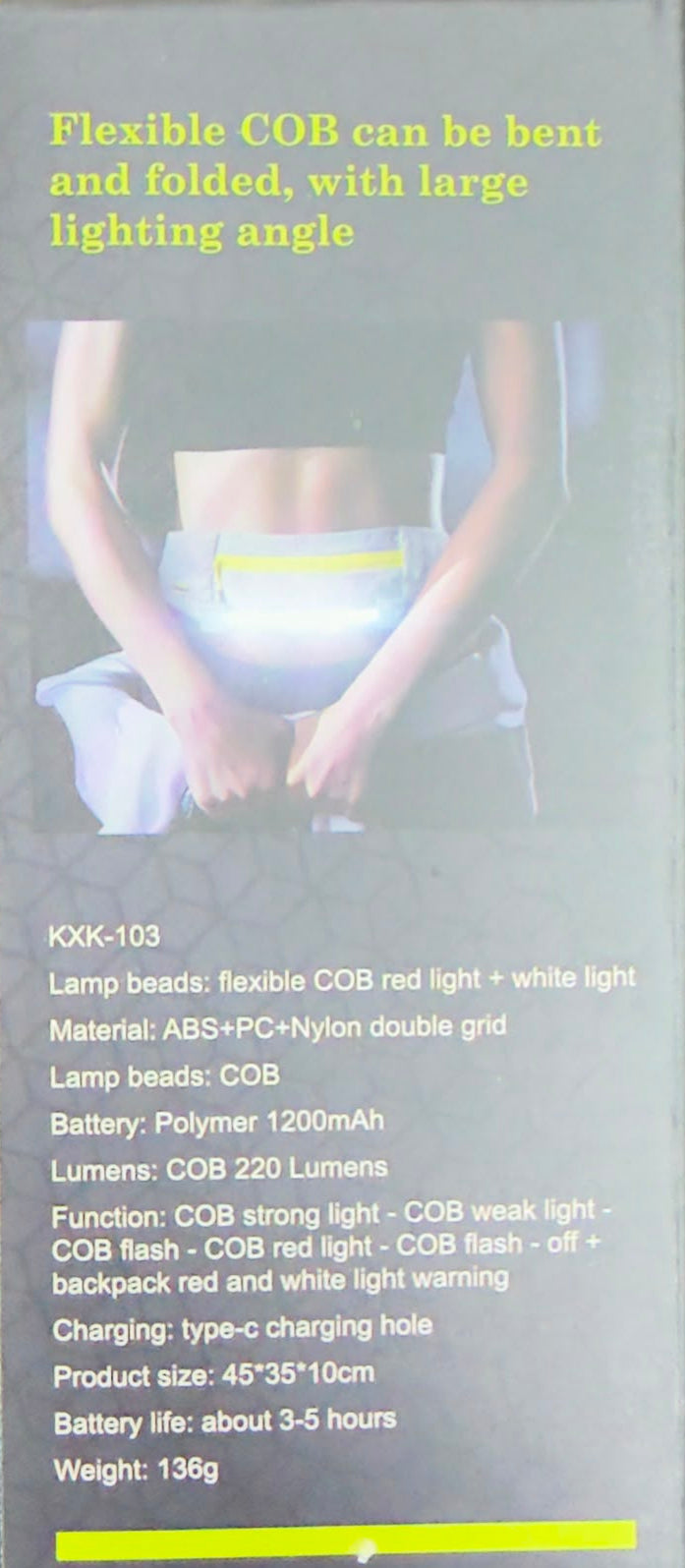 LED Light Fanny Pack