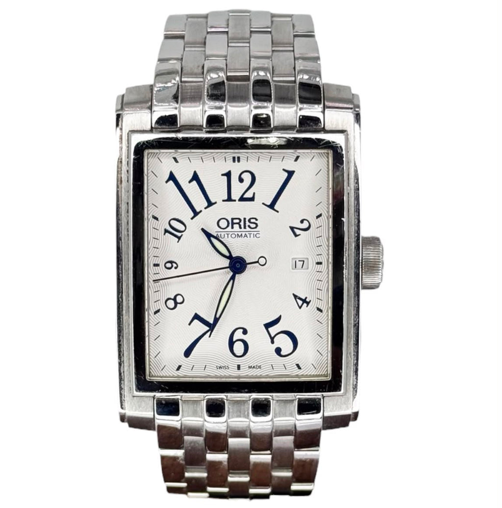 Oris 7657 Rectangular Date Automatic Watch, 30mm