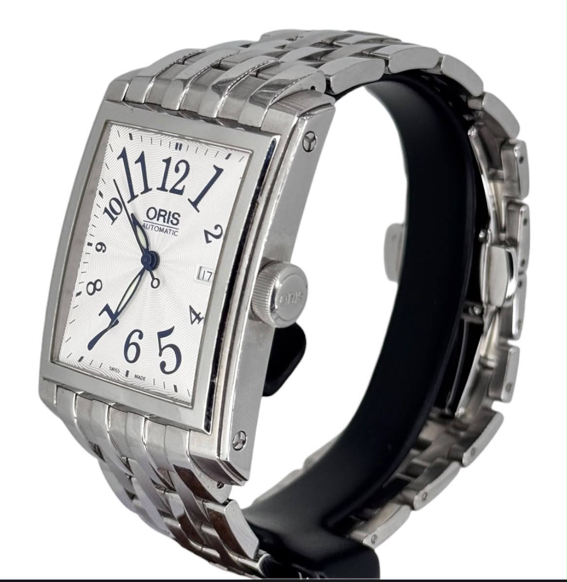 Oris 7657 Rectangular Date Automatic Watch, 30mm