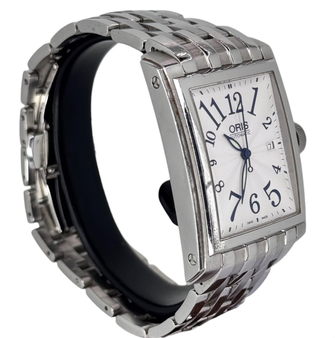 Oris 7657 Rectangular Date Automatic Watch, 30mm