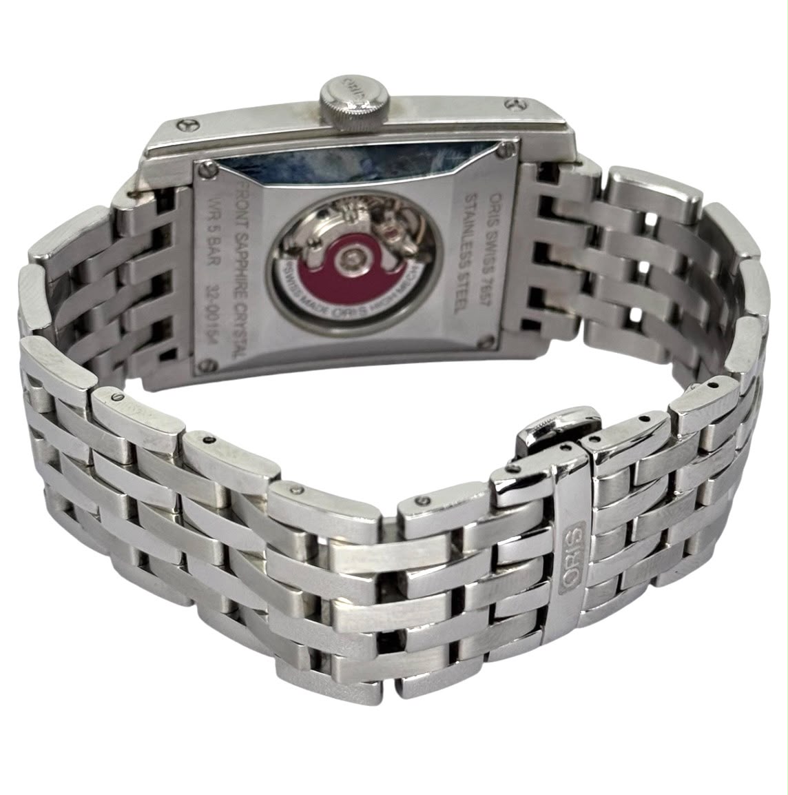 Oris 7657 Rectangular Date Automatic Watch, 30mm
