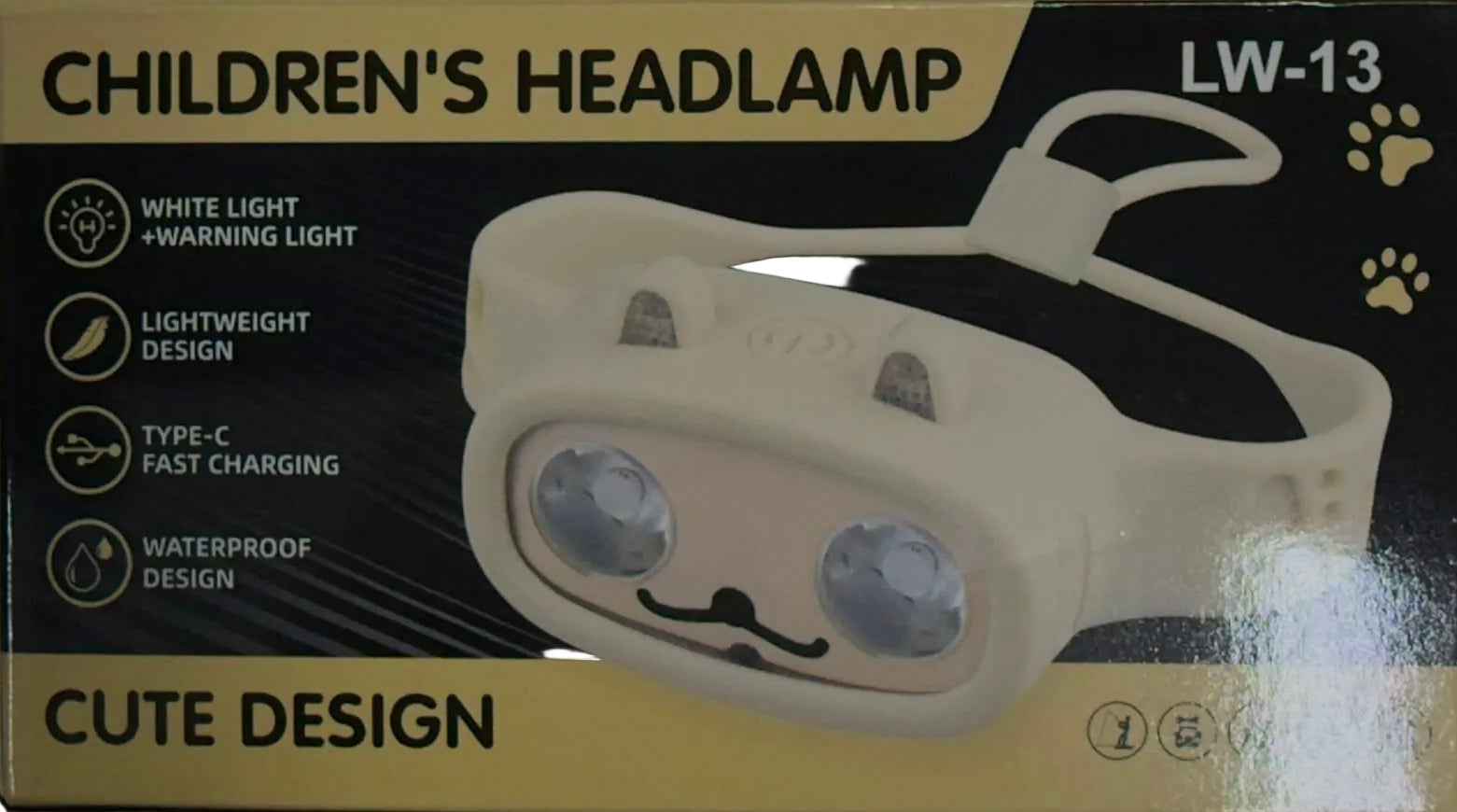 Children's Thick Silicone Headlamp - 519 Secondary image