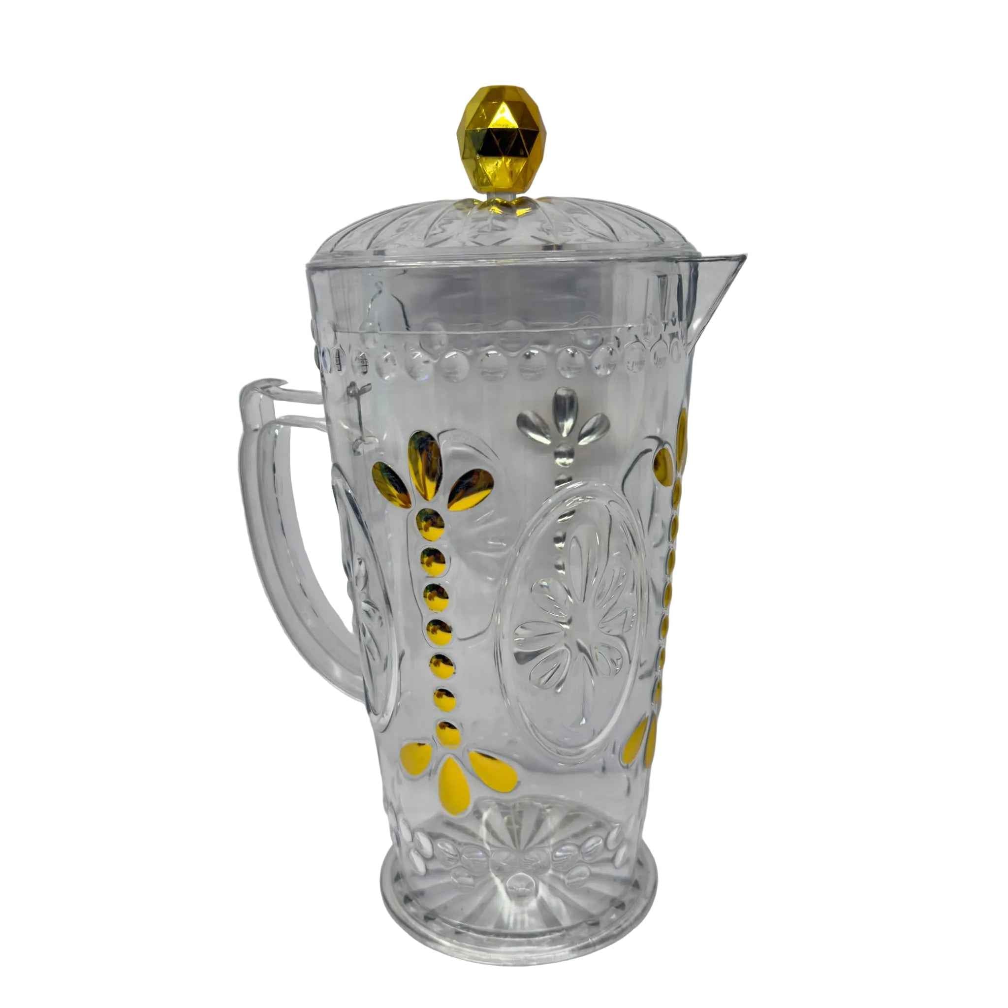 2L Water Jug with 4 x 0.37L Cups - Y35-153509-45 Secondary image