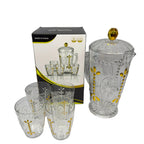 2L Water Jug with 4 x 0.37L Cups - Y35-153509-45