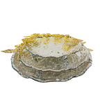 3-Piece Round Serving Tray Stand Set - A5-42ABC