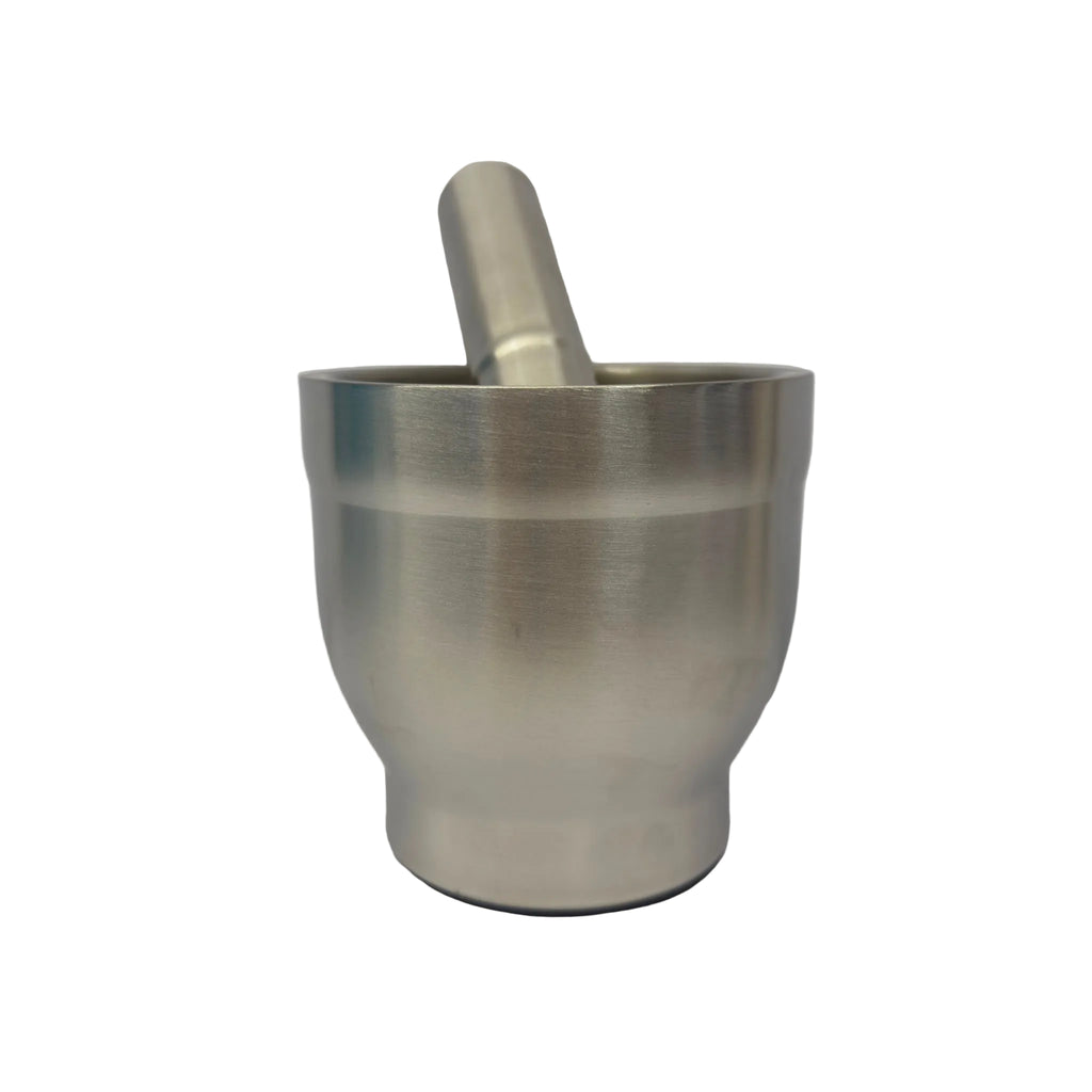 Stainless Steel Mortar & Pestle - Z95M