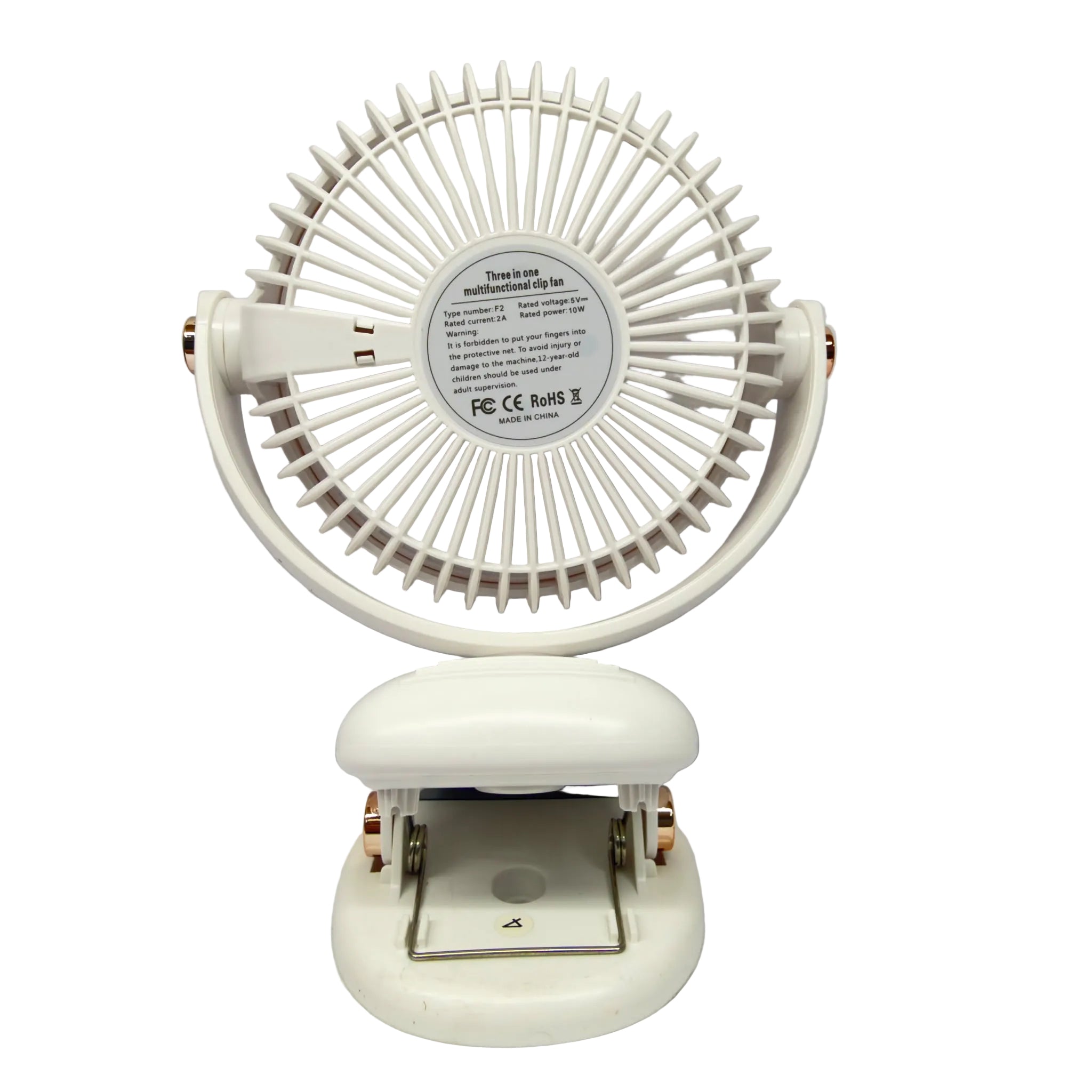 Multi-Function Fan with Clamp & Hanging Design - M142-42F20