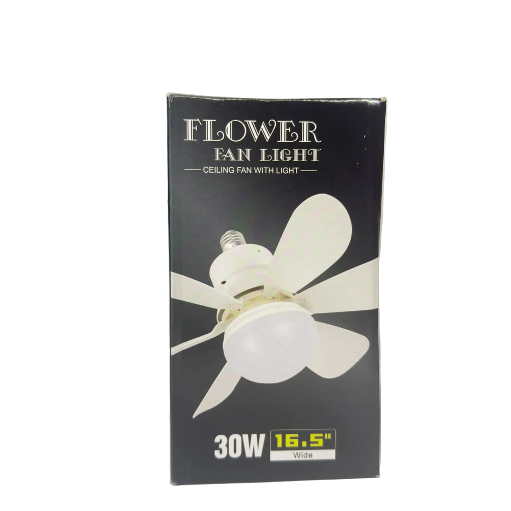 E27 Fan with LED Translucent Cover - 901
