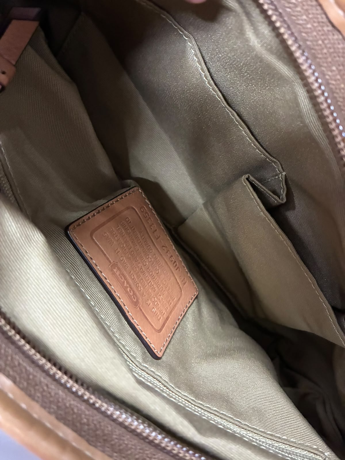 Coach J0932 F13359 Soho Signature Demi Pouch Shoulder Bag
