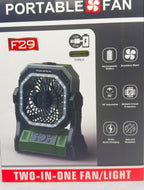 2-in-1 Portable Fan Light - J328-77F290