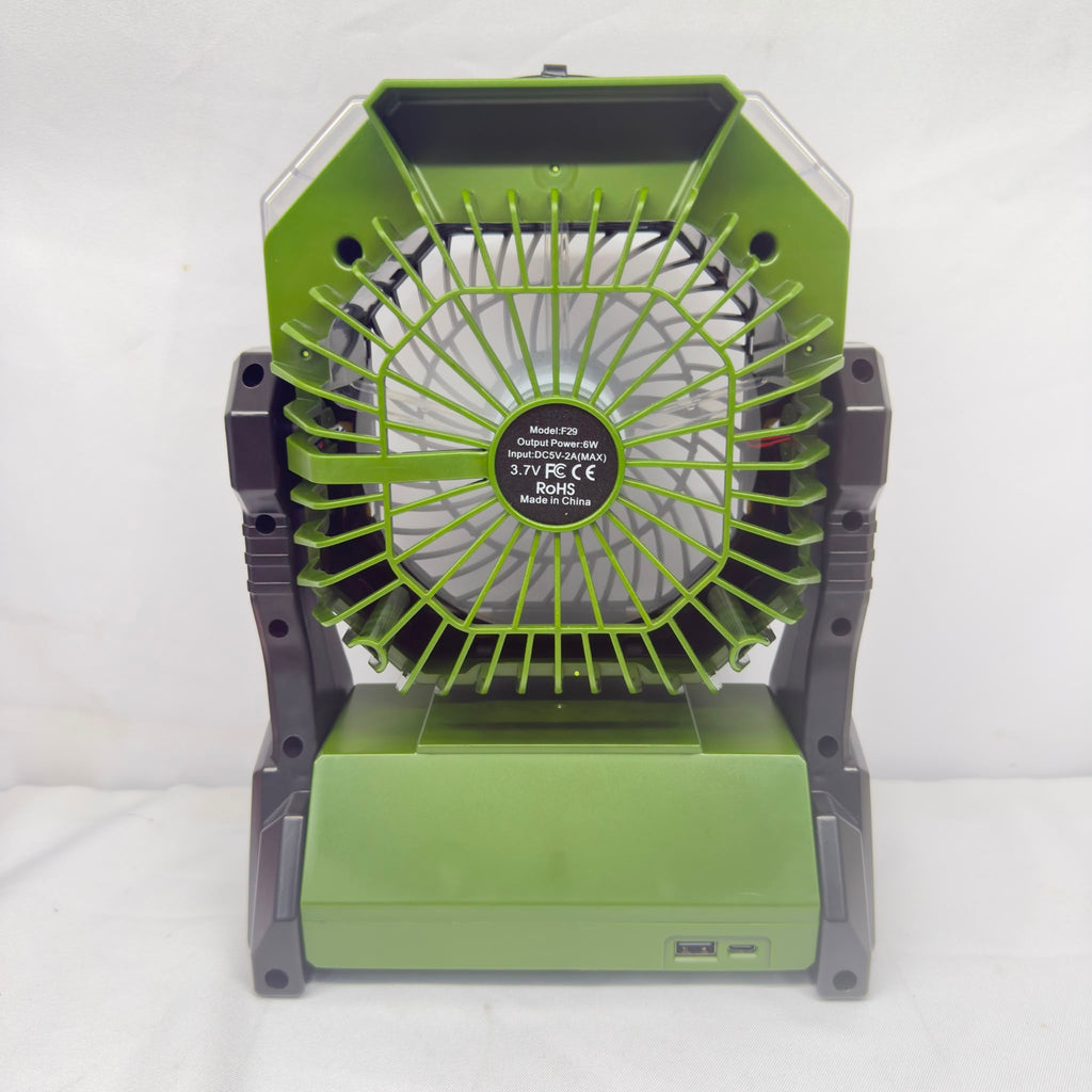 2-in-1 Portable Fan Light - J328-77F290