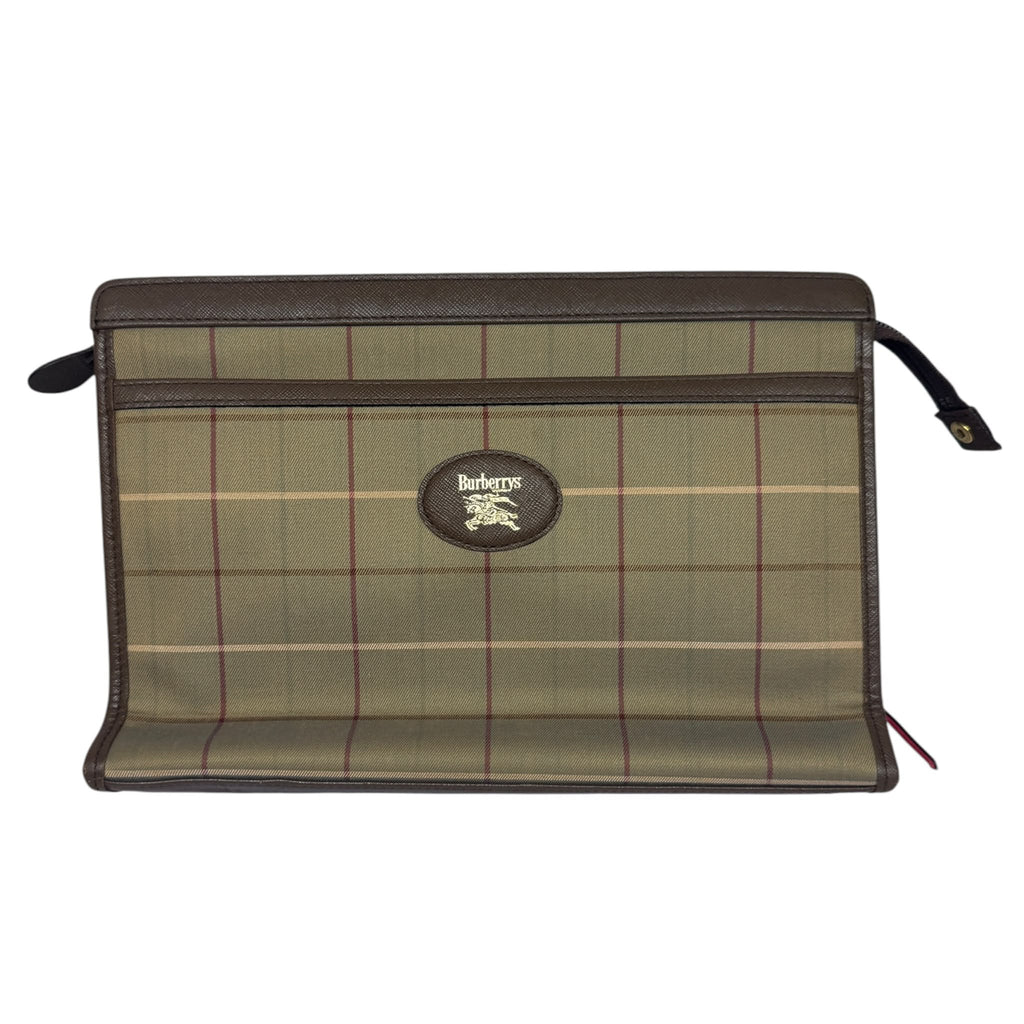 Burberry Clutch Bag Vintage Beige