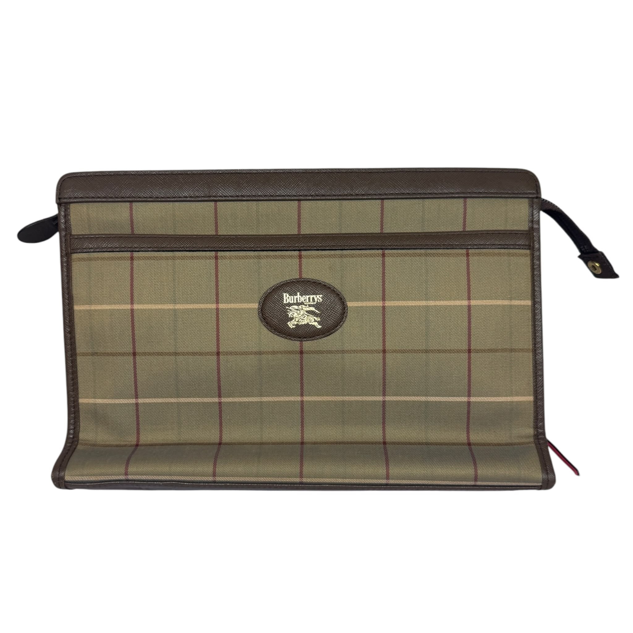 Burberry Clutch Bag Vintage Beige