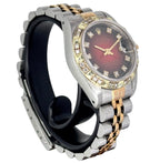 Rolex 69173 Date just Diamond Bezel and index Automatic Watch,26mm
