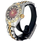 Rolex 69173 Date just Diamond Bezel and index Automatic Watch,26mm
