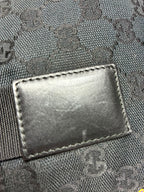 Gucci 0190402 GG Canvas Tote Bag Black