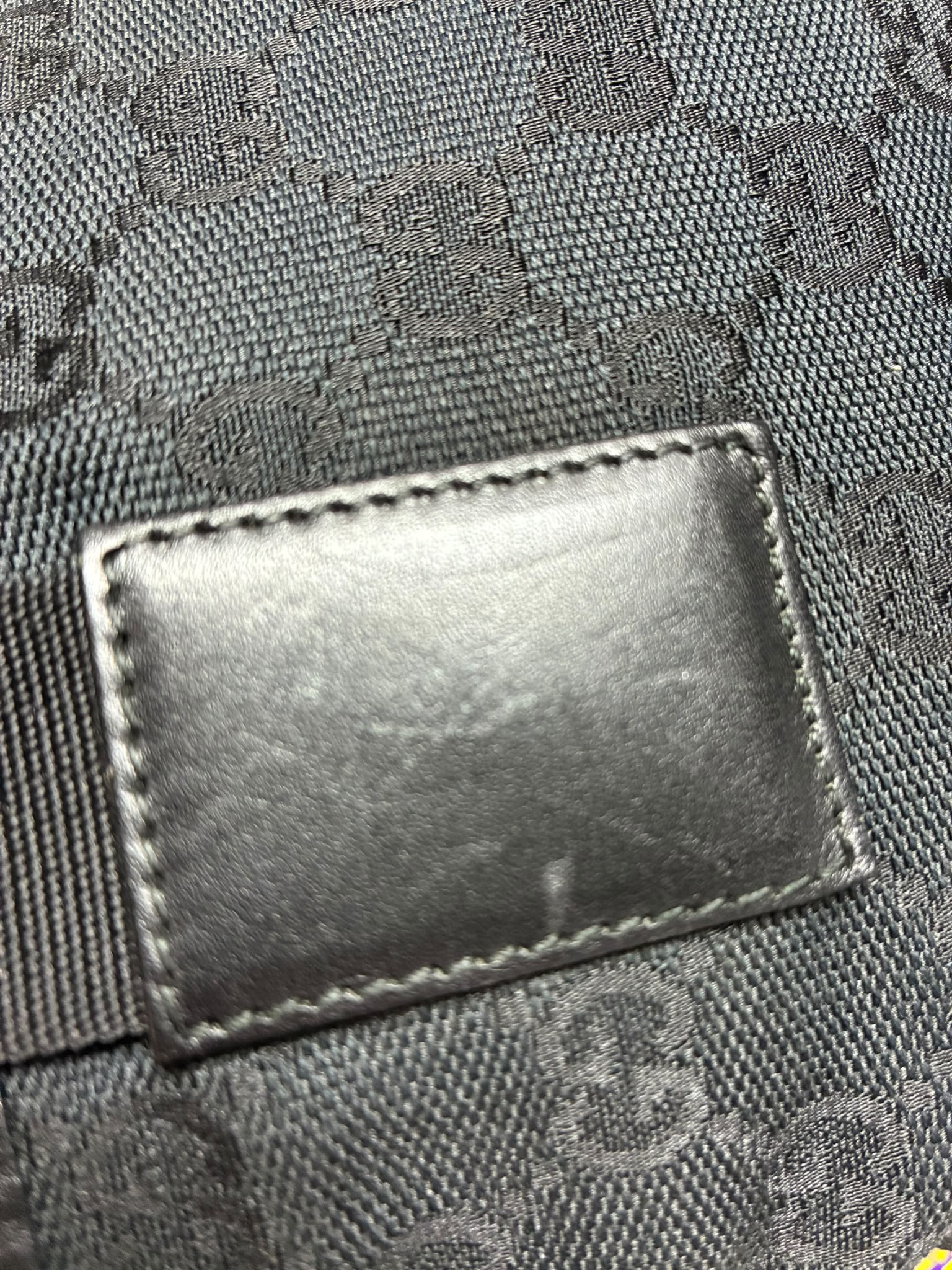 Gucci 0190402 GG Canvas Tote Bag Black