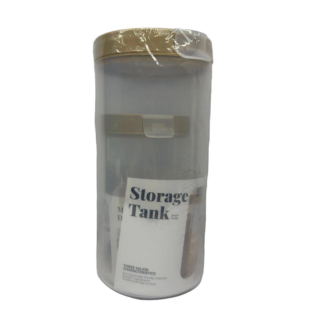 2-Piece Flip Cylinder Food Storage Container Set - S20-9712