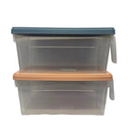 Medium Fridge Storage Box with Lid & Handle - J52-0324