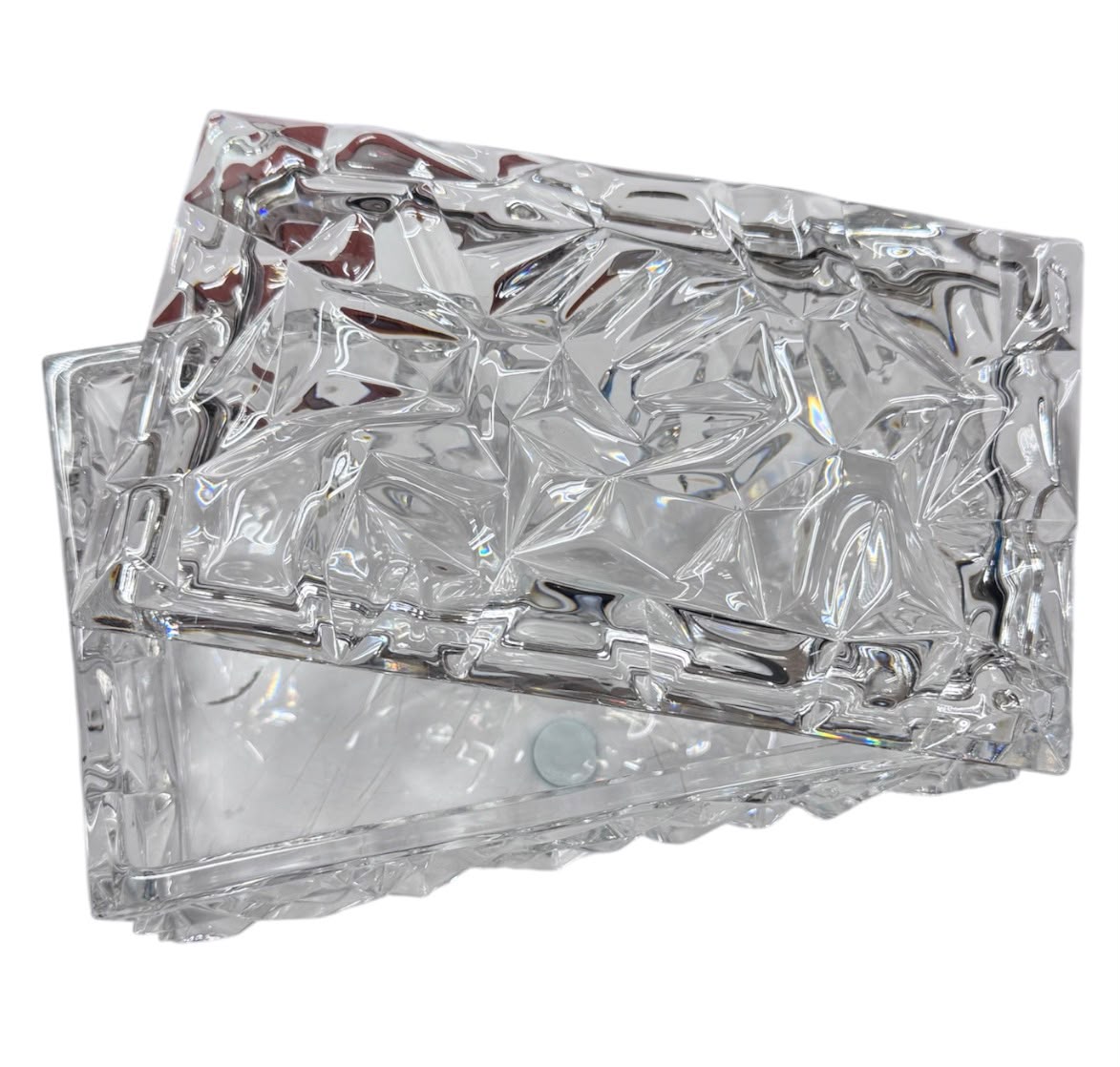 Tiffany & CO Crystal Rock Cut Trinket Box Main image