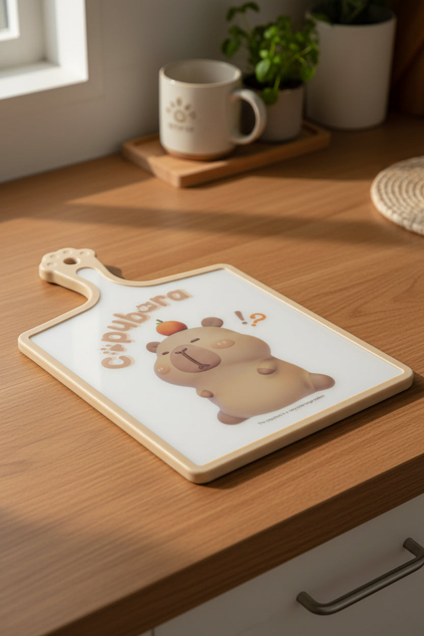 Chopping Board with Handle - 38.5 x 26 x 1.7cm - H183-JPS-3013 Main image