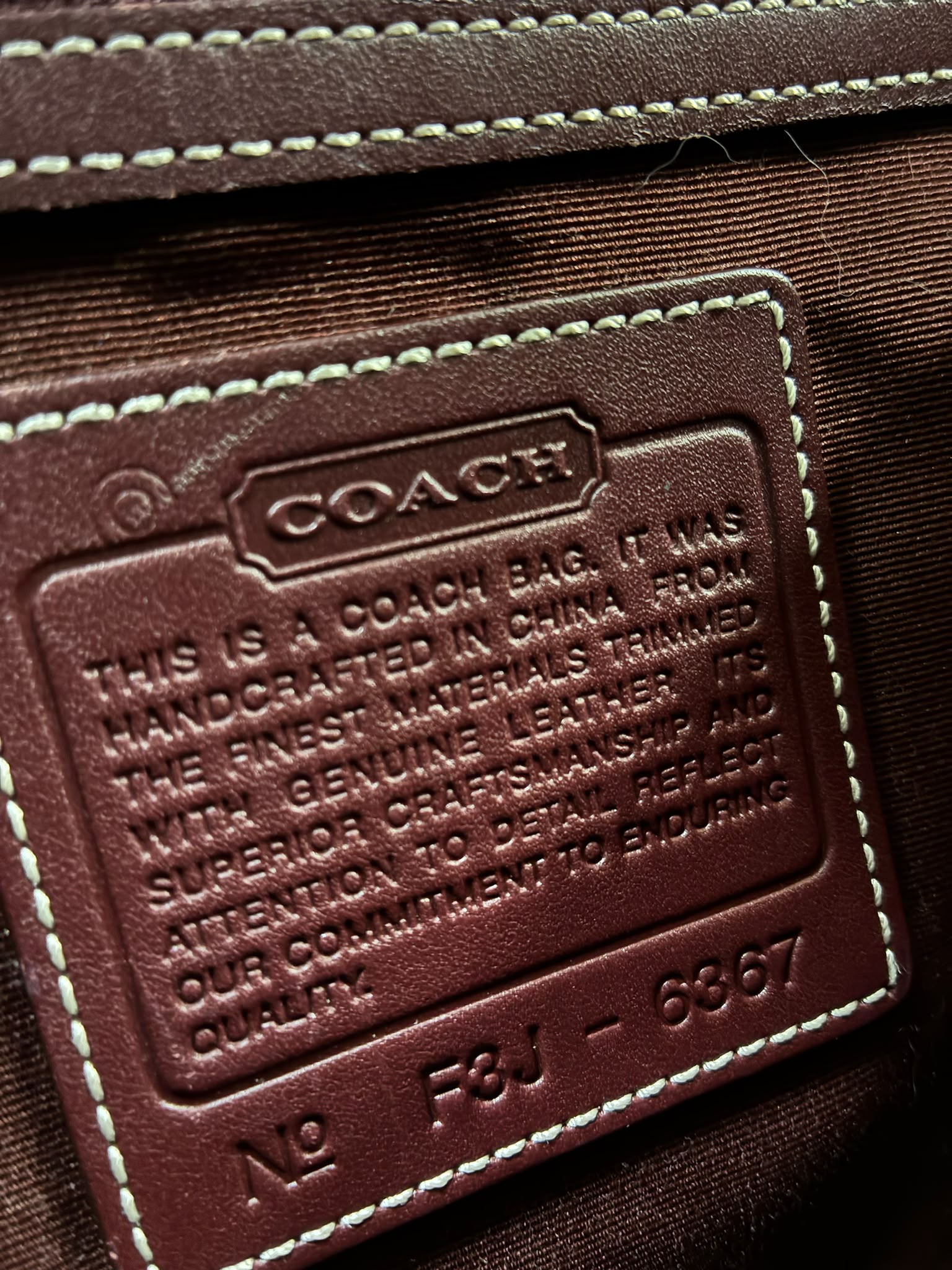 Coach 6367 Signature Tote Bag