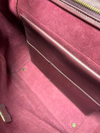 Celine Small Belt Bag Burgundy