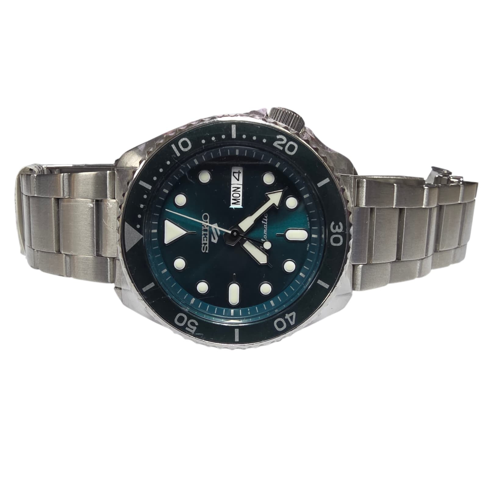 Seiko 5 Watch SKX Automatic Green Dial 42.5MM