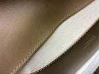 Pinko Love One Classic Simply Shoulder Bag  Taupe Leather Finish