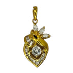 750YG Diamond Pendant