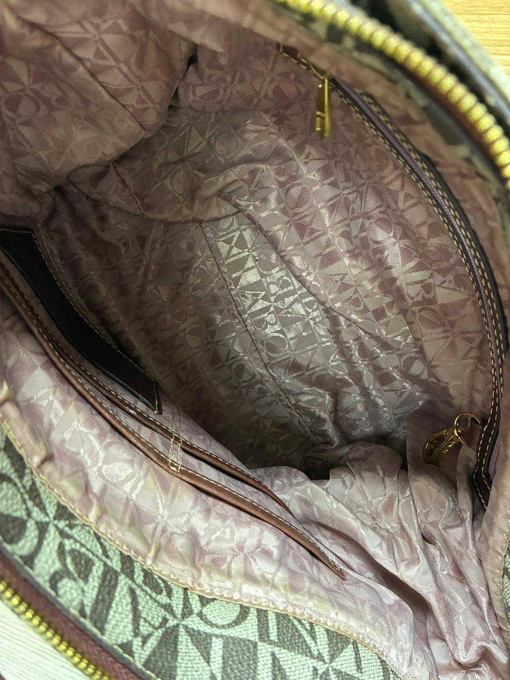 Bonia Monogram Tote Bag