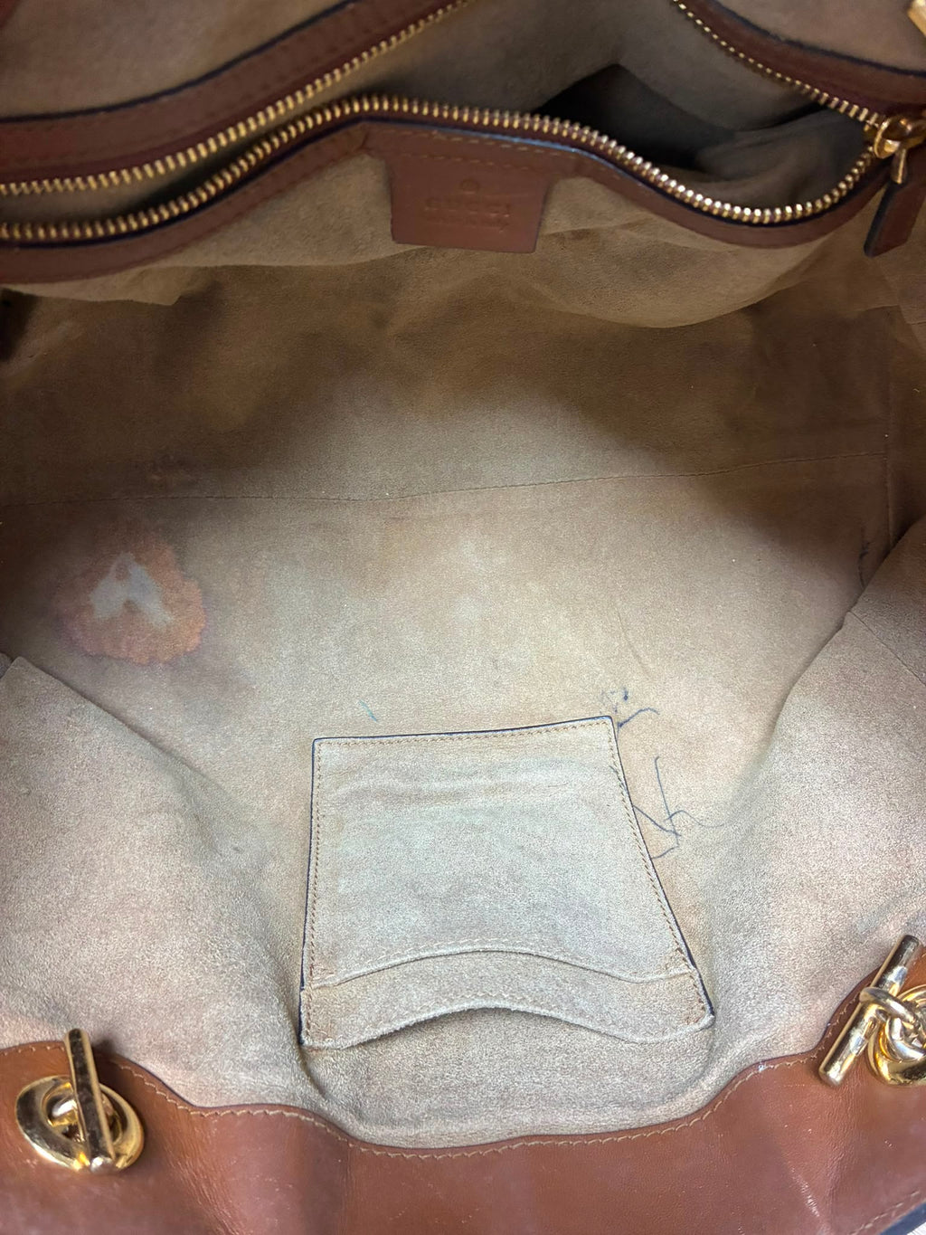 Gucci Padlock Medium GG Supreme Tote