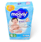 Moony Air Fit Tape Baby Diapers, L, 9-14kg, 54 Pcs x 4 Packs, Carton