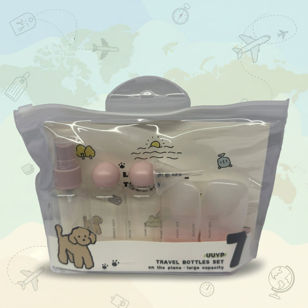 7-Piece Travel Bottle Set - YY039 Main image