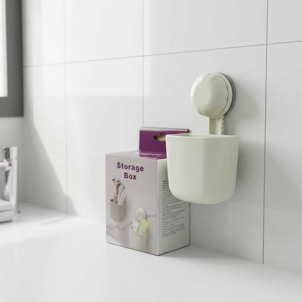Suction Cup Hook Storage Box Main image