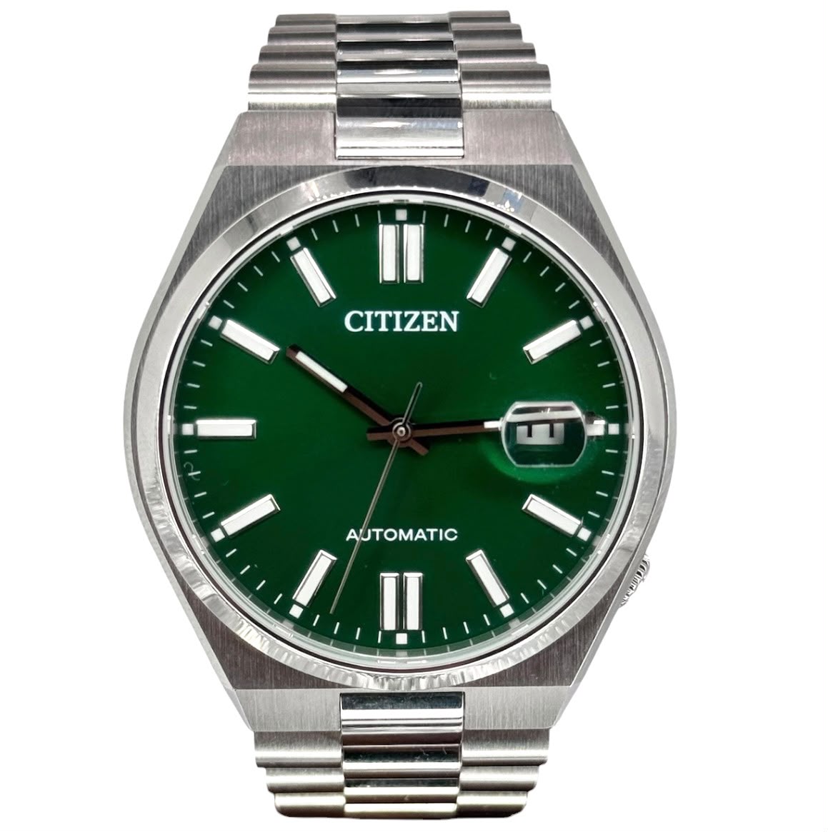 CITIZEN Tsuyosa Automatic Green Dial Watch, 40mm Main image