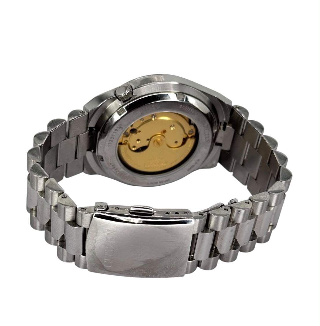 CITIZEN Tsuyosa Automatic Green Dial Watch, 40mm