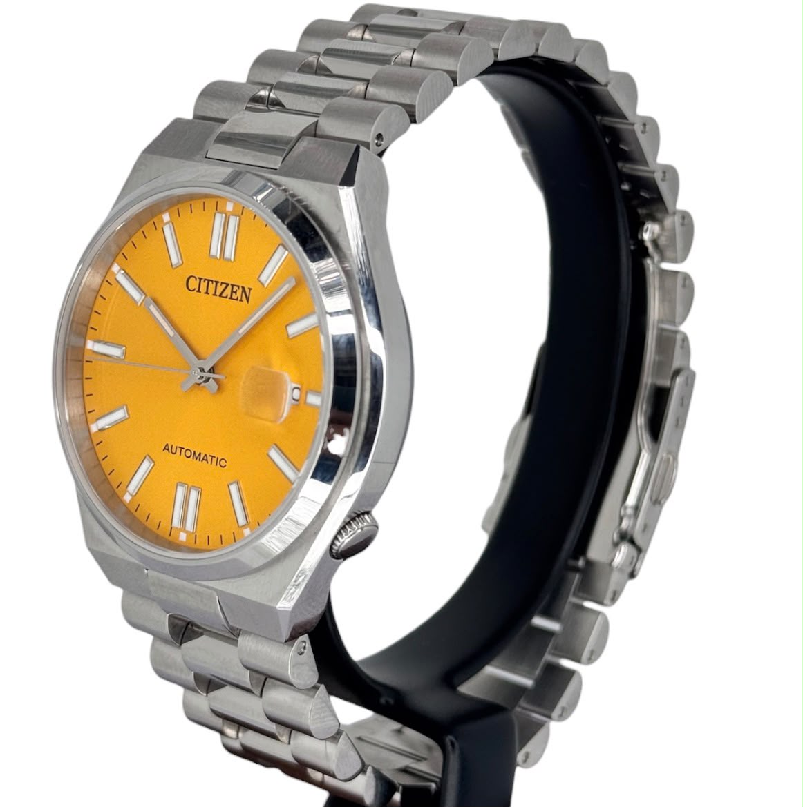 CITIZEN Tsuyosa Automatic Yellow Dial Watch, 40mm Secondary image