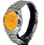 CITIZEN Tsuyosa Automatic Yellow Dial Watch, 40mm