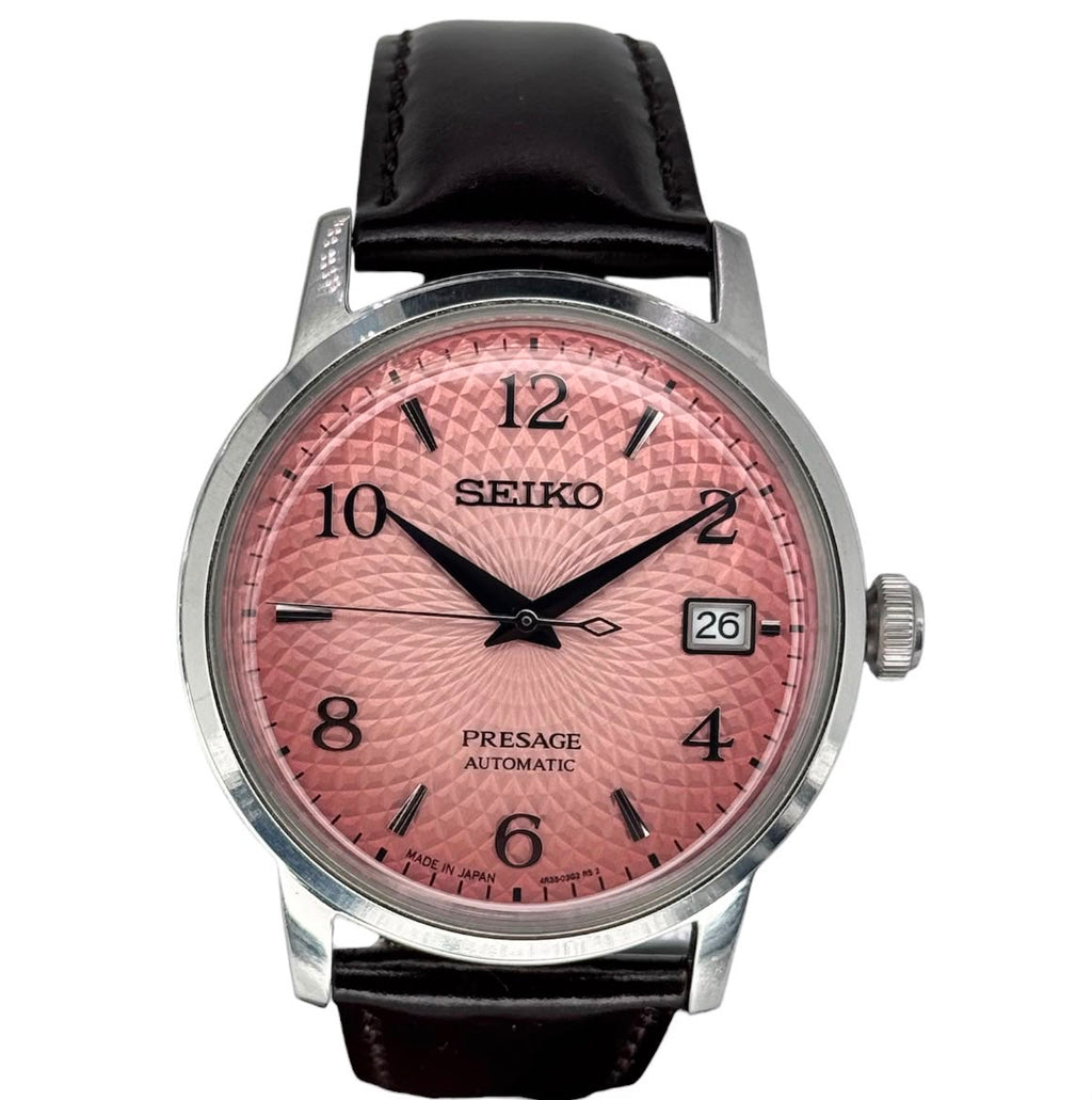 Seiko Presage SRPE47J Tequila Sunset Automatic Cocktail Red Dial, 38.50mm
