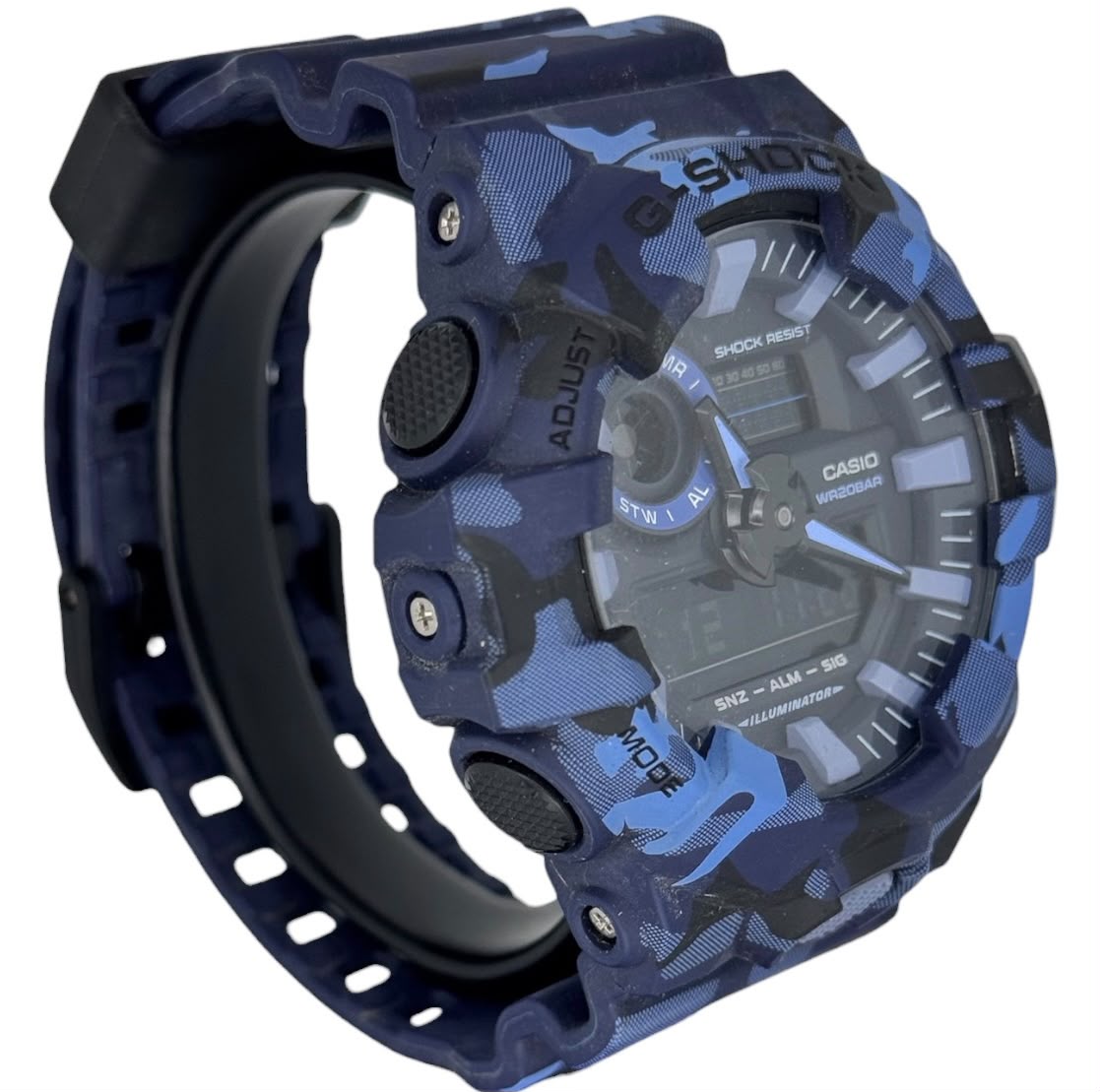 CASIO G-Shock GA-700CM Camouflage Series ,Blue Secondary image