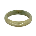 Fei Cui Jadeite Jade Oval Shape Bangle With Cert