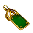 20KYG Diamond Jade Pendant