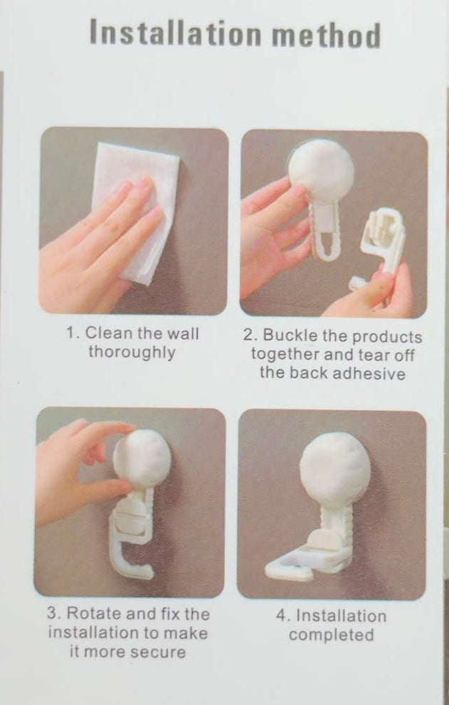 Suction Cup Hook for Broom & Mop