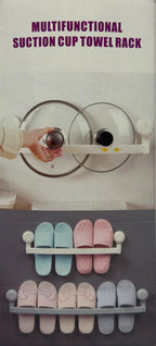 Suction Cup Hook Towel Rack