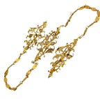 18KYG Intan Kerongsang Brooch
