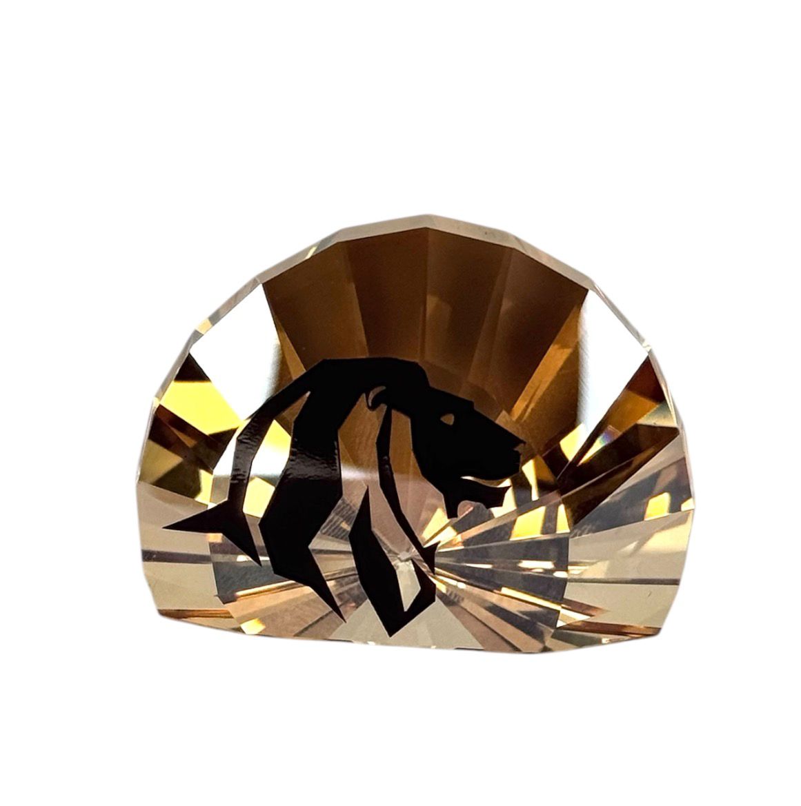 Swarovski 5135901 SCS Lion Head Paperweight Main image