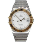 Omega Constellation 18K Yellow Gold Bezel Automatic Watch, 36mm
