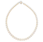 Pearl 7.0-7.4mm Necklace With Silver Clasp