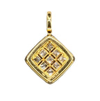 18KYG Diamond=1cts Pendant